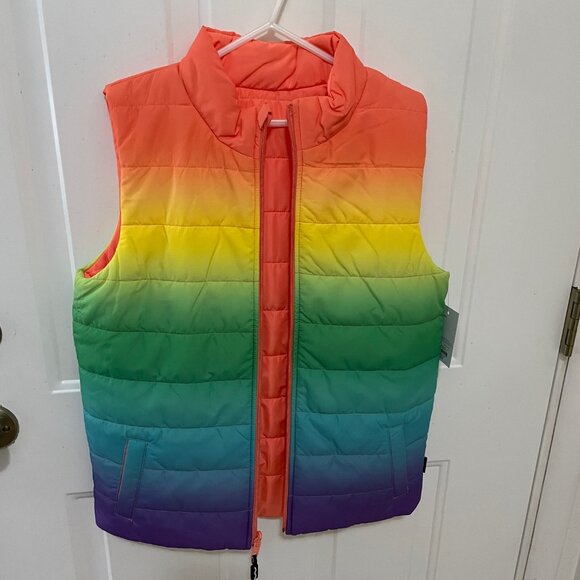 Crayola x Kohl's - Puffer Vest - NWT - Reversible - Kids Size L (14/16) - Picture 2 of 12